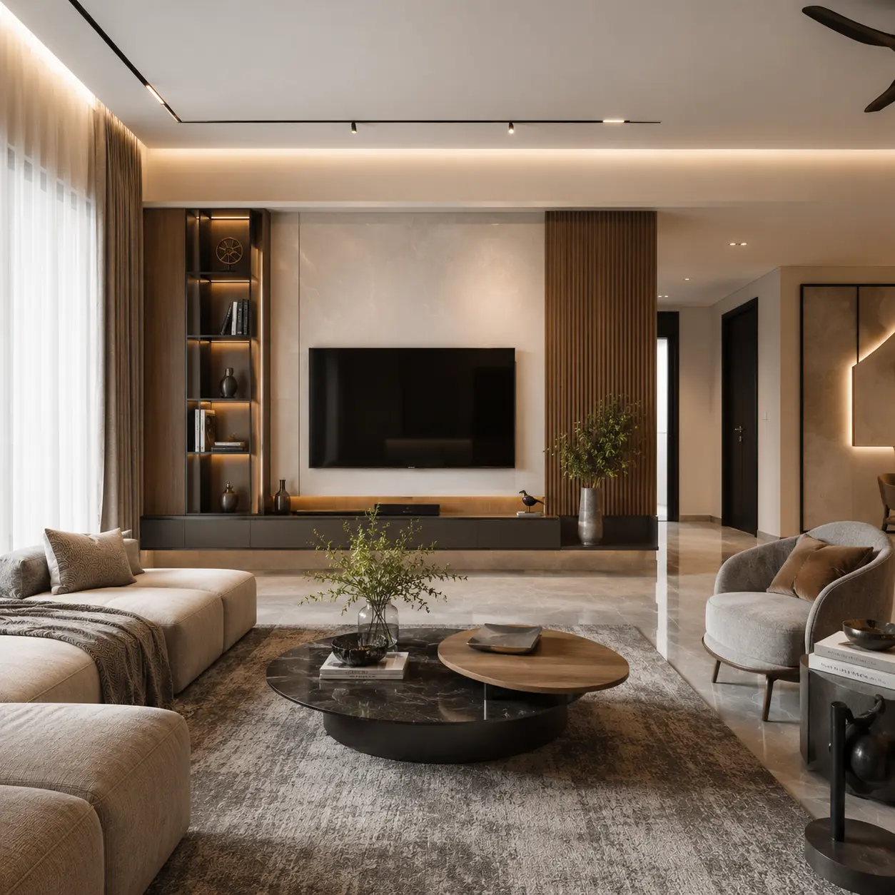 Contemporary 3 BHK Golf Course Road Gurugram