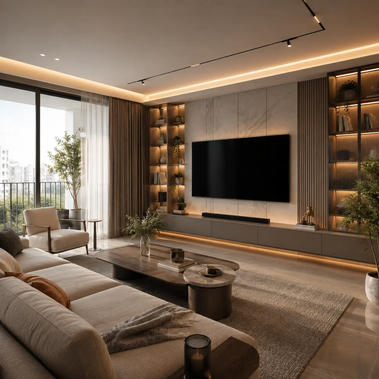 The Eleganza 3BHK Interior Package